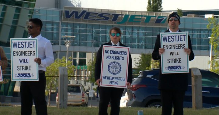 WestJet is cancelling dozens of flights as mechanic strike looms