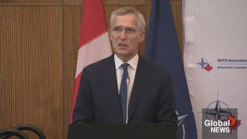 NATO head pushes Canada to meet 2% defence spending target