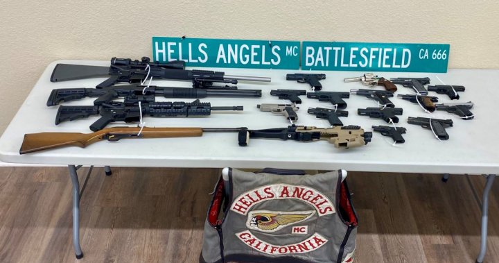 Entire chapter of Hells Angels arrested in California gang probe – National