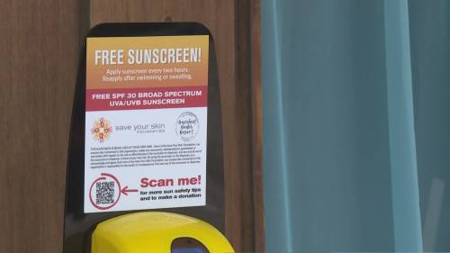 Health Matters: Free sunscreen dispensers being installed across Canada