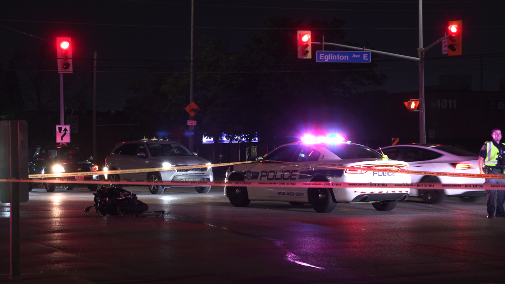 Motorcyclist critically injured in Mississauga crash