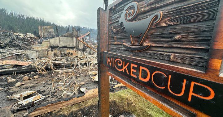 Tour of Jasper wildfire devastation reveals destroyed homes and hotels