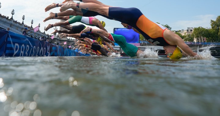 Olympic triathletes fall ill after River Seine swims. What we know so far – National