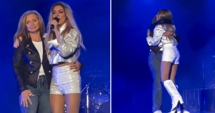 Shania Twain reunites with Newfoundland fan on stage — 40 years later 