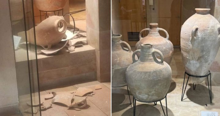 Museum mishap: 4-year-old boy accidentally shatters 3,500-year-old jar – National