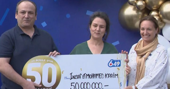 This Canadian couple just won $50M. It ‘won’t change’ them, they hope