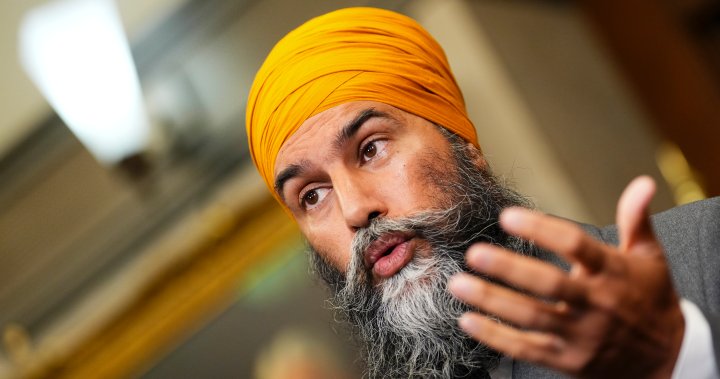 Canadians are ‘done with Justin Trudeau,’ Singh says – National