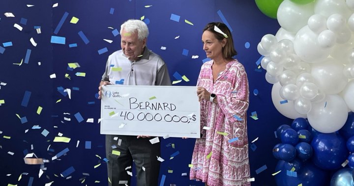 Retired Quebec teacher buys winning lottery ticket at last minute, wins $40M