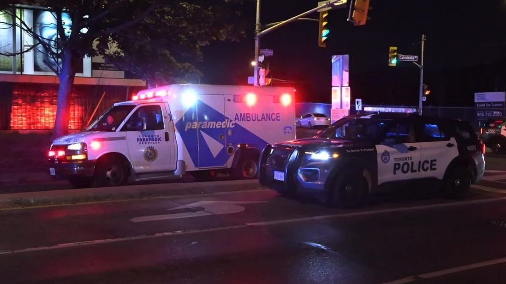 Toronto motorcycle crash sends one person to hospital