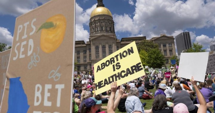 Georgia judge strikes down state law that bans abortions at 6 weeks – National