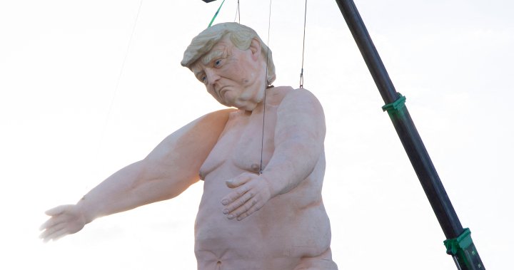 Giant, naked Trump statue in Nevada branded ‘deplorable’ by Republicans – National