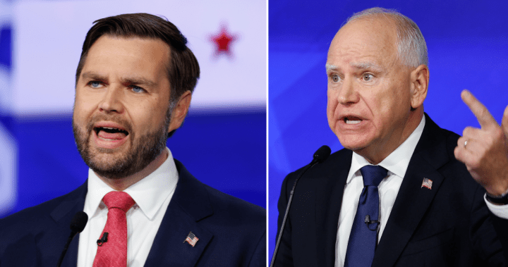 Mics cut after Vance says ‘you weren’t going to fact check’ during VP debate – National