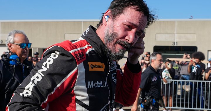 Keanu Reeves spins out of control in racing debut at Indianapolis Motor Speedway – National