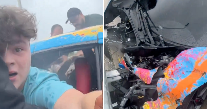 Influencer, 20, crashes McLaren while livstreaming on the highway – National