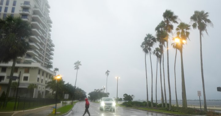 Hurricane Milton arrives in Florida as ‘storm of the century’ – National