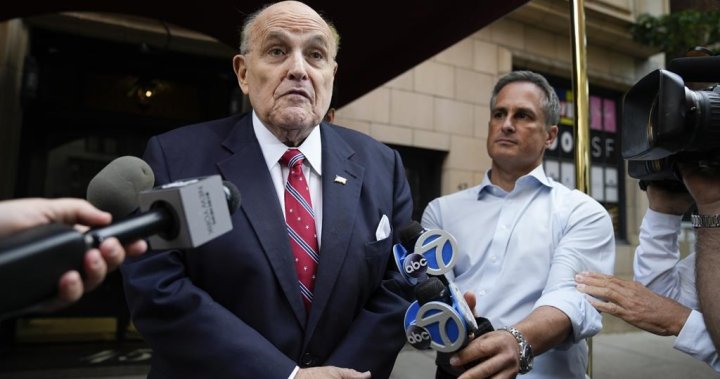 Giuliani can’t pay election workers he defamed. So they get his NY penthouse – National