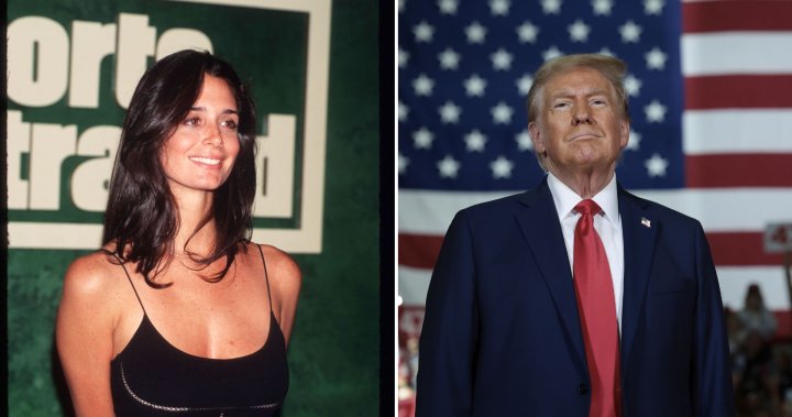 Model says Donald Trump groped her in ‘twisted game’ with Jeffrey Epstein – National