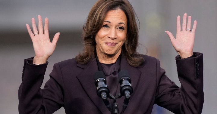 Read the transcript of Kamala Harris’ concession speech after election loss – National