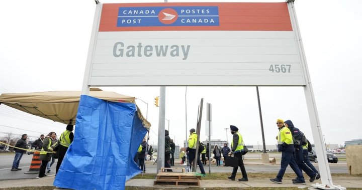 Canada Post says no ‘major breakthrough’ in talks as strike enters 2nd week – National