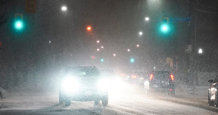 ‘Incredible snow totals’: Squalls to hit parts of Ontario, up to 80 cm possible