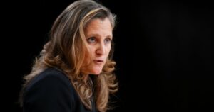 Freeland will run to be Liberal leader: ‘Running to fight for Canada’