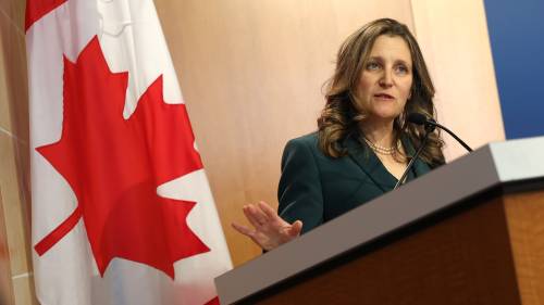 ‘Buy Canadian’: Freeland suggests ‘boycott’ of US goods amid Trump tariffs