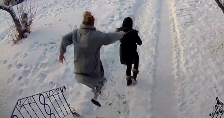 Calgary woman fends off porch pirates in her bathrobe: ‘Adrenaline took over’