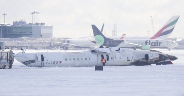 44 seconds of mayhem: Video of Delta plane landing reveals clues about Toronto crash – National