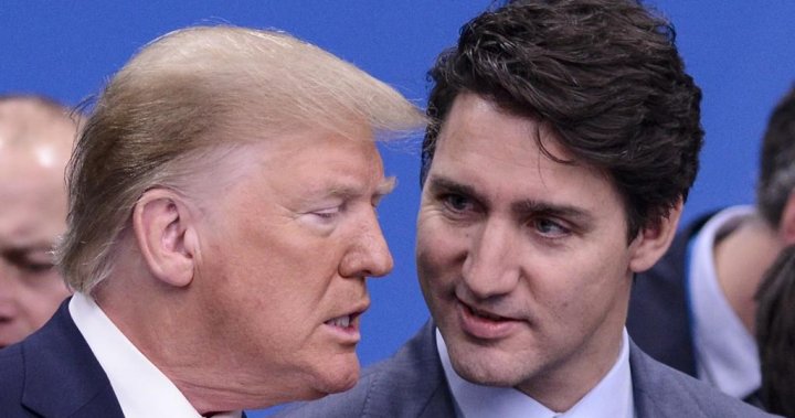 Trudeau, Trump talk Ukraine as allies fear U.S. withdrawal from war effort – National